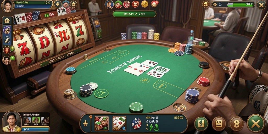 Fitur multiplayer yang memungkinkan Anda bermain bersama teman.