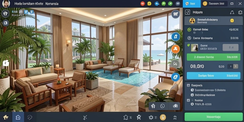 Tampilan antarmuka yang mudah dinavigasi dan user-friendly.